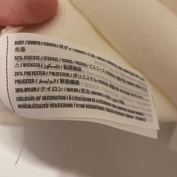 Abercrombie Cream Button-Up Cardigan - Picture 5 of 5